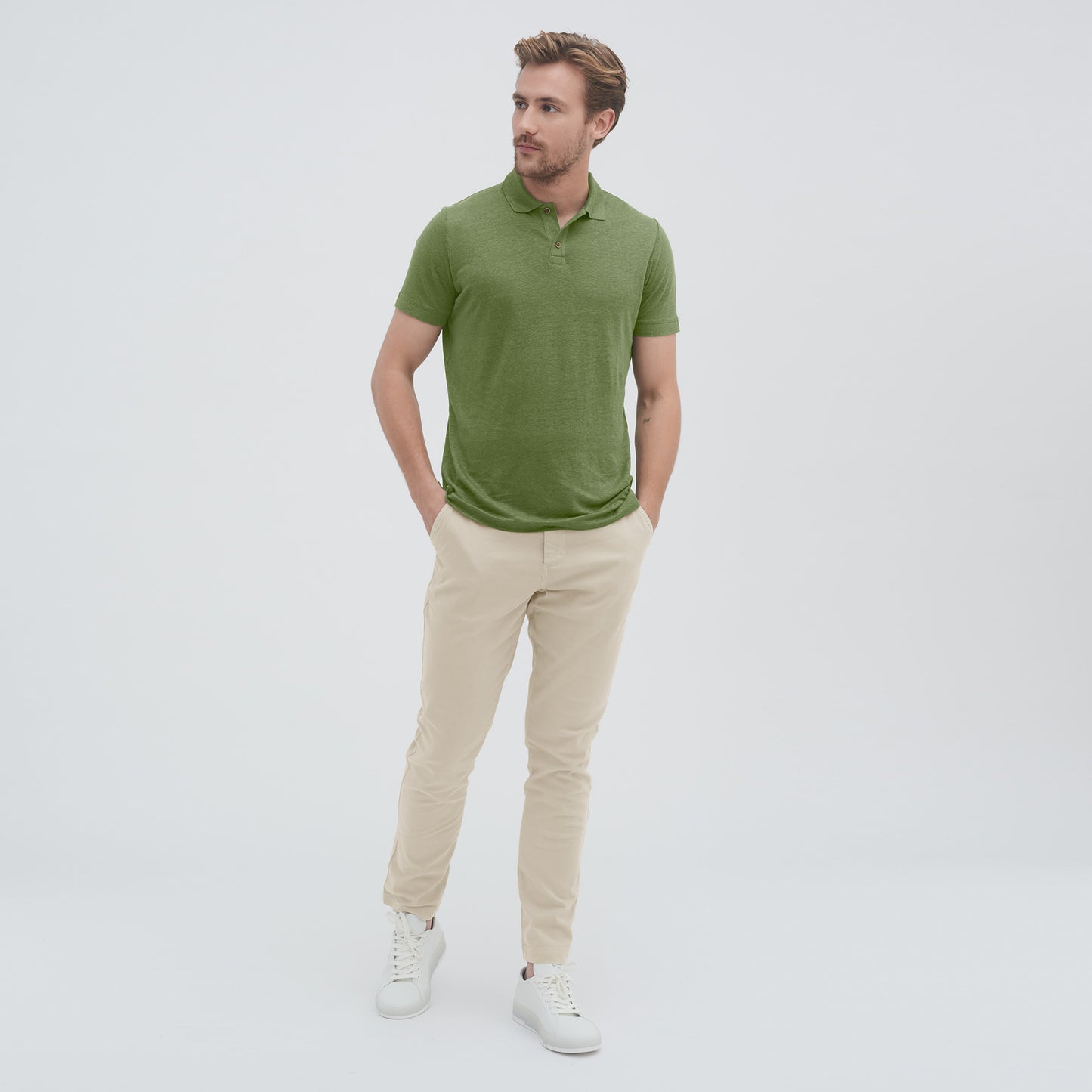 Ole - Linen - Poloshirt 