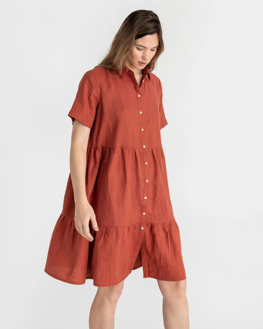 Petra - Linen - Dress 