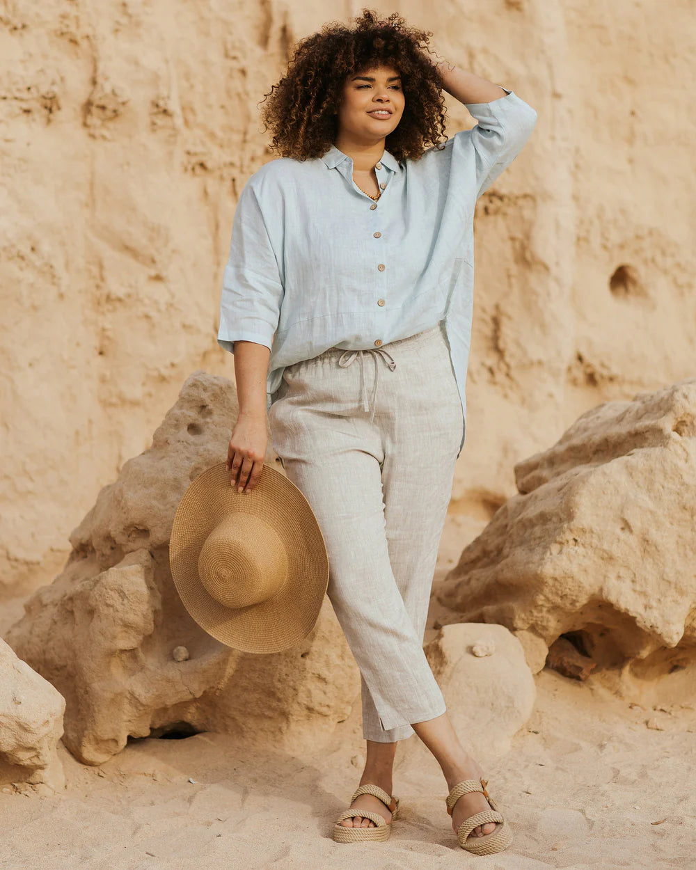 Sanibel-1 - Linen - Shirt