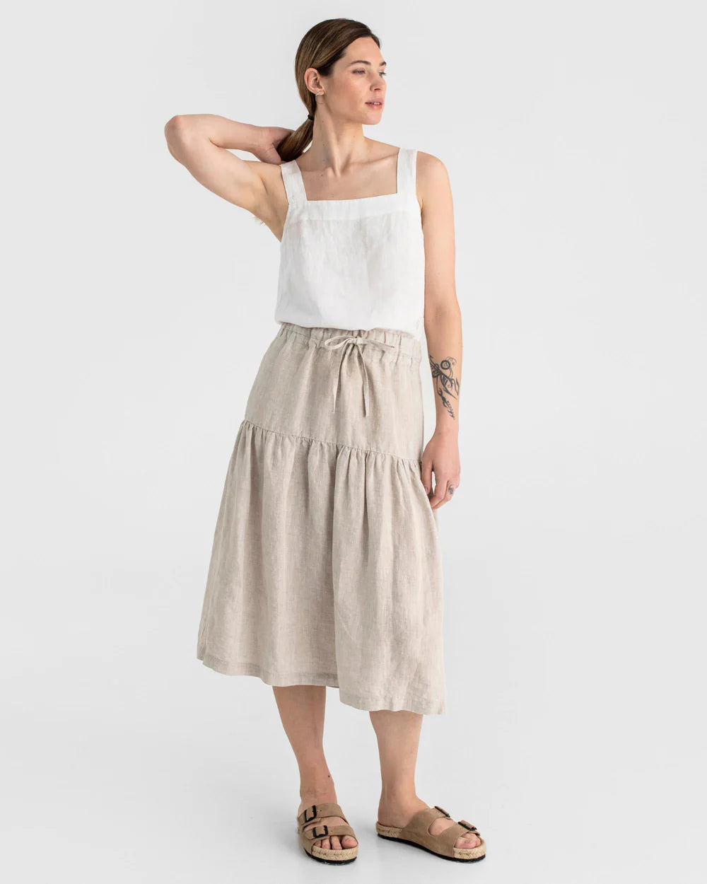 Seville - Linen - Skirt